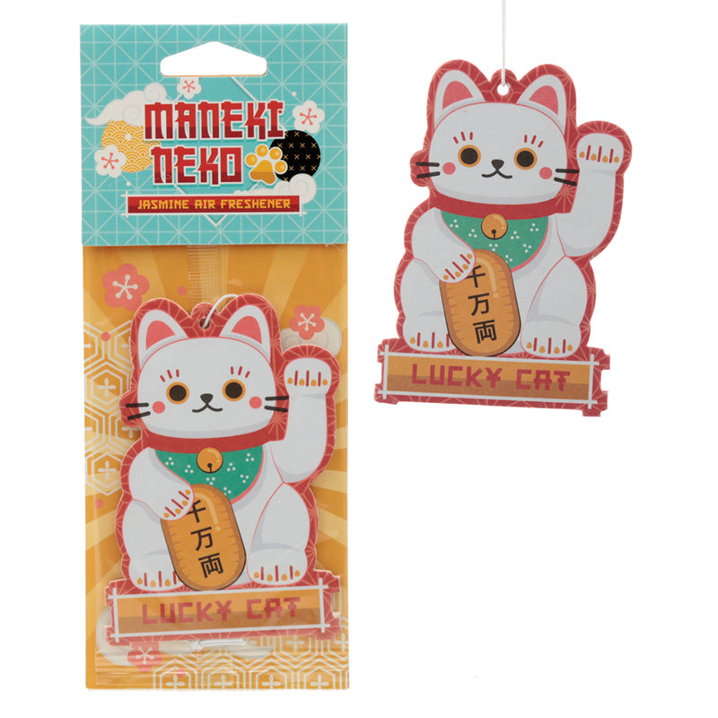 Maneki-Neko Désodorisant voiture Jasmin