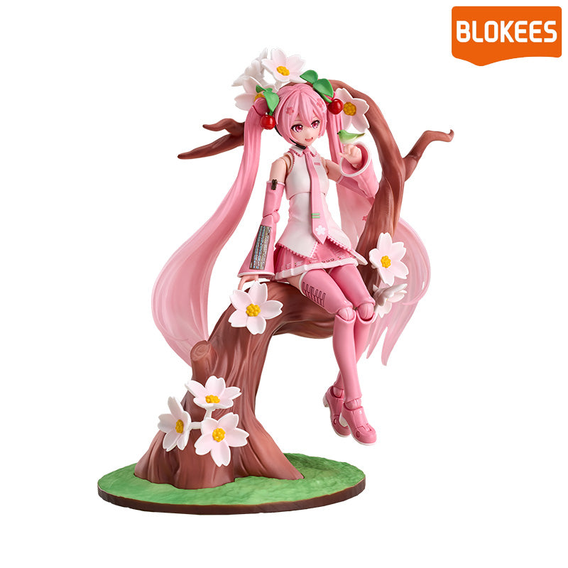 Figurine Hatsune Miku Sakura - Hatsune Miku - Blokees Model Kit