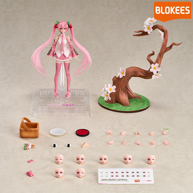 Figurine Hatsune Miku Sakura - Hatsune Miku - Blokees Model Kit