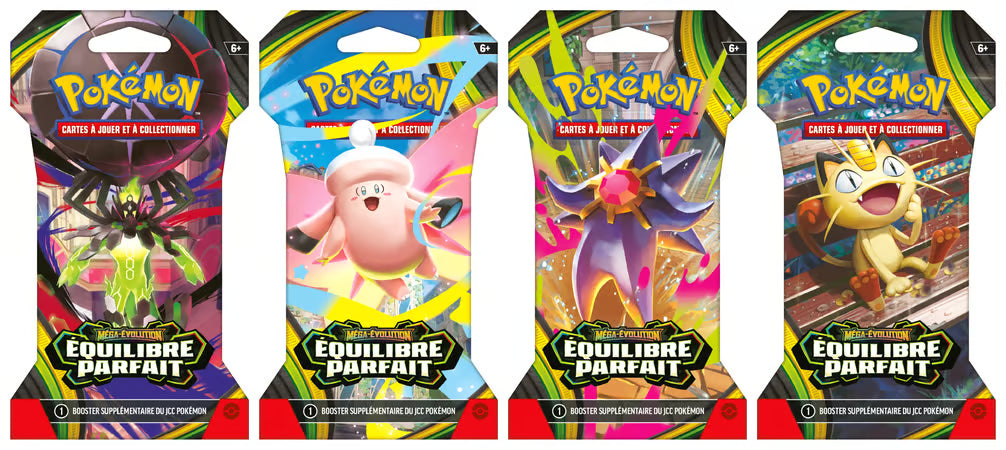 Booster Blister ME03 Équilibre Parfait FR - Pokémon JCC - Méga Évolution