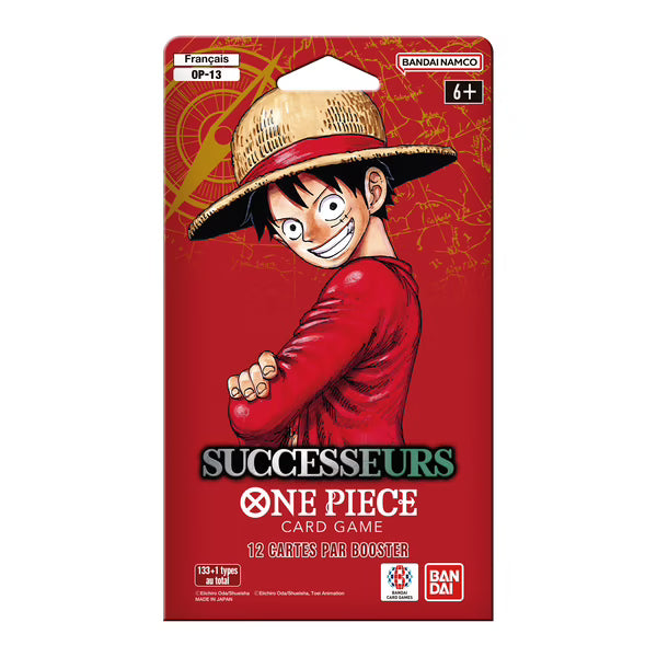 Booster blister OP13 Successeurs FR - One Piece TCG