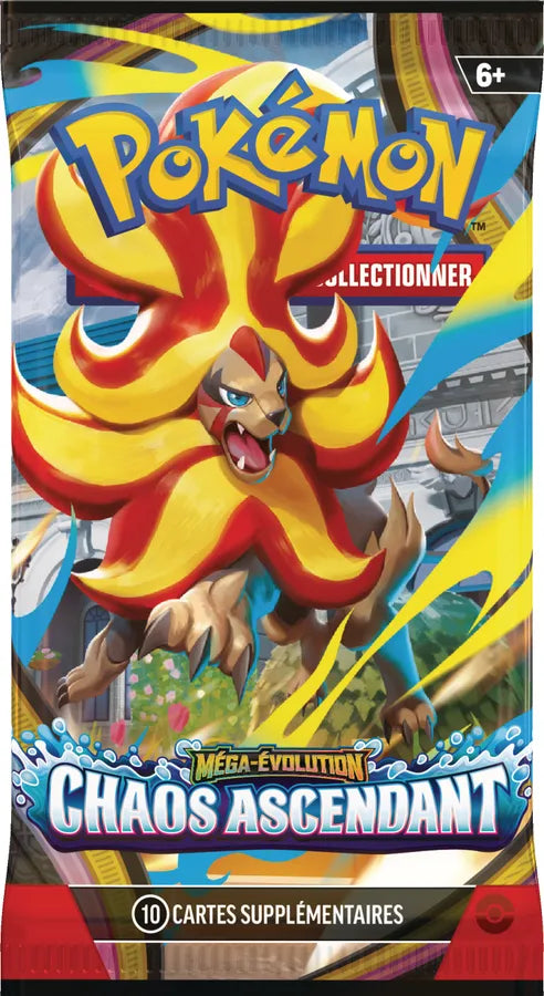 Booster ME04 Chaos Ascendant FR - Pokémon JCC - Méga Évolution