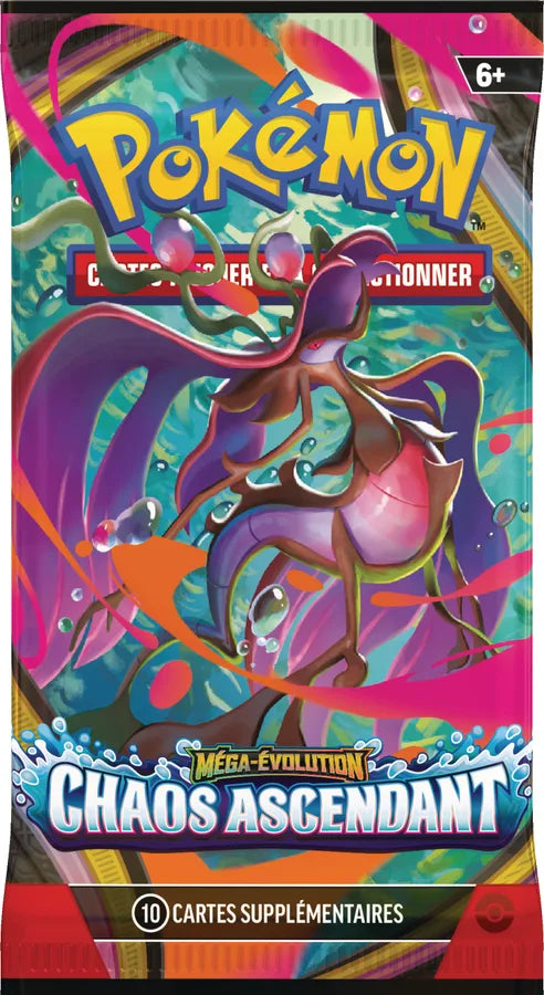 Booster ME04 Chaos Ascendant FR - Pokémon JCC - Méga Évolution