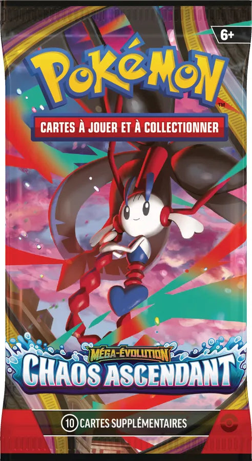 Booster ME04 Chaos Ascendant FR - Pokémon JCC - Méga Évolution