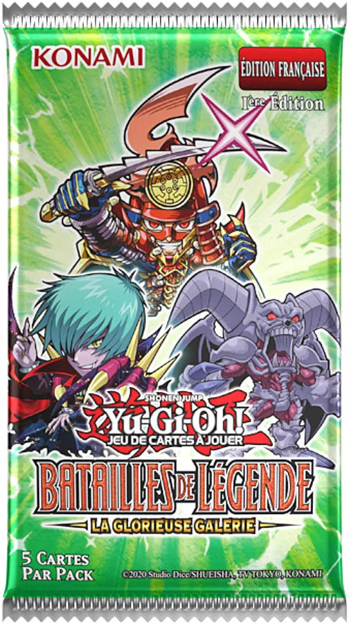 Booster Batailles de Légende: La Glorieuse Galerie (5 Boosters) FR - Yu-Gi-Oh JCC