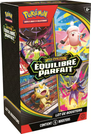 Bundle (ETB) ME03 Équilibre Parfait FR (6x boosters) - Pokémon JCC - Méga Évolution