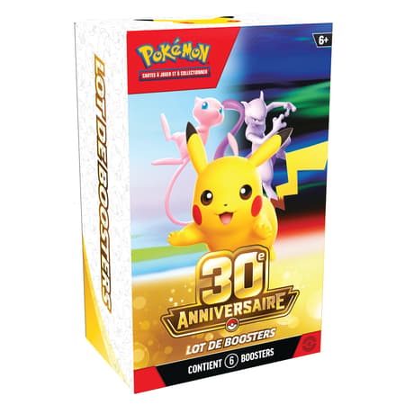 Bundle (6 Boosters) 30e Anniversaire FR - Pokémon JCC