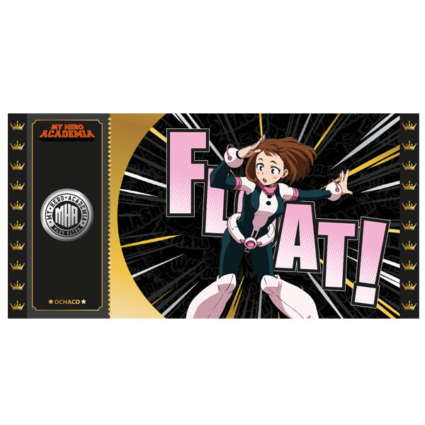 Ticket Ochaco Uraraka #01 - My Hero Academia - Golden Ticket Black Edition (2000 Exemplaires)