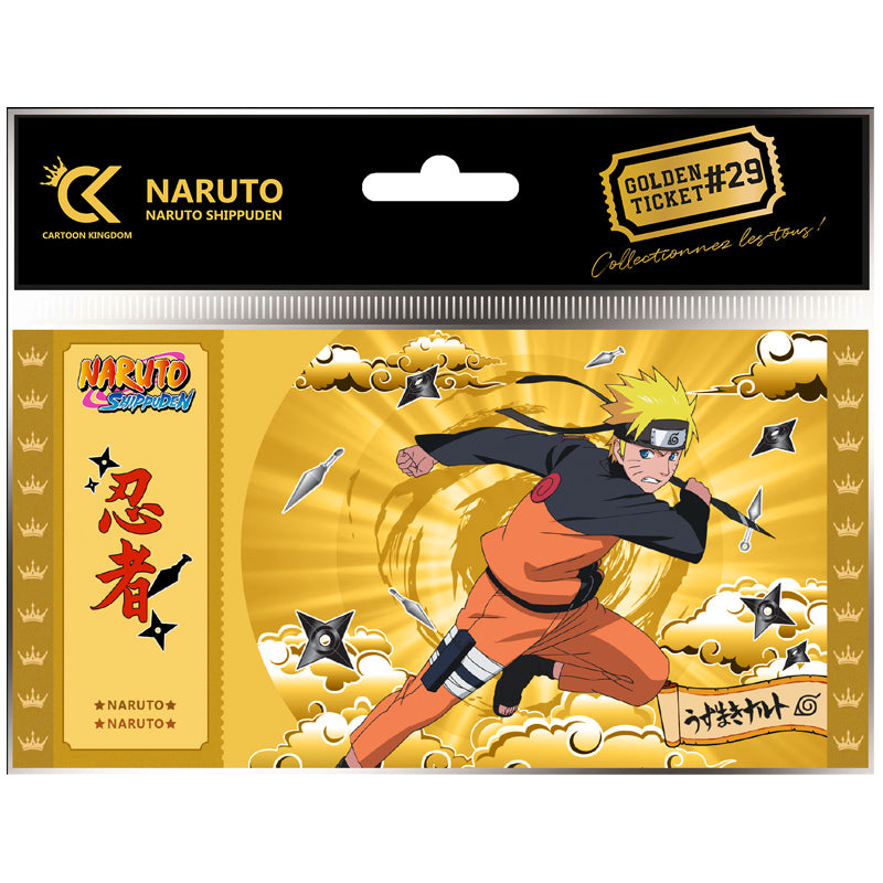 Ticket Naruto Uzumaki #02 - Naruto - Golden Ticket