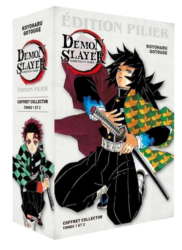 Demon Slayer - Tome 1 et 2 - Coffret Edition Pilier