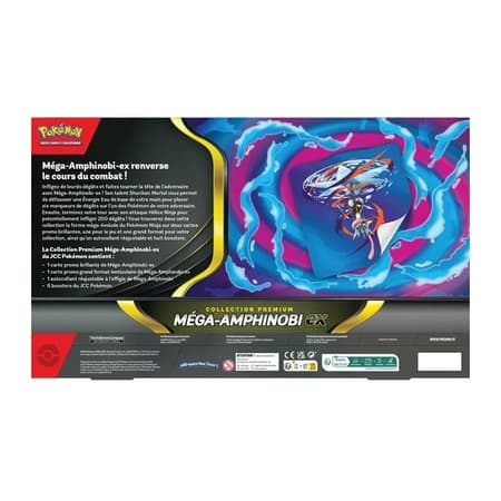 Coffret Collection Premium Méga-Amphinobi-ex FR - Pokémon JCC  -  Méga-Évolution