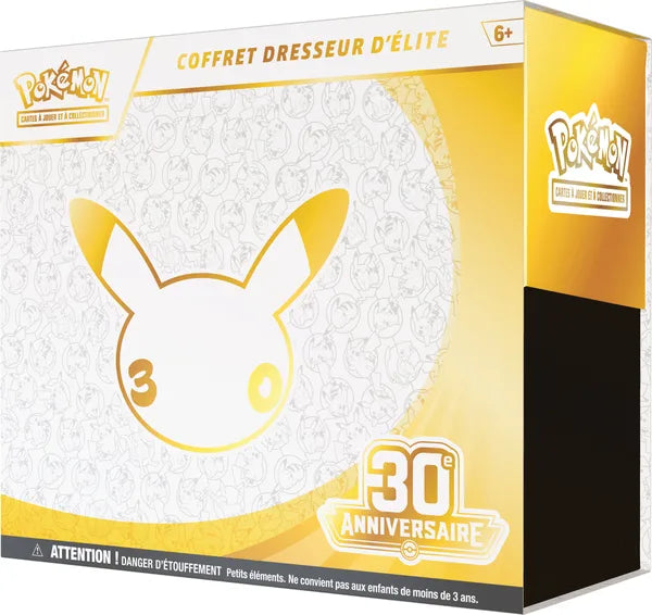 Coffret Dresseur d'Elite 30e Anniversaire (ETB) FR - Pokémon JCC