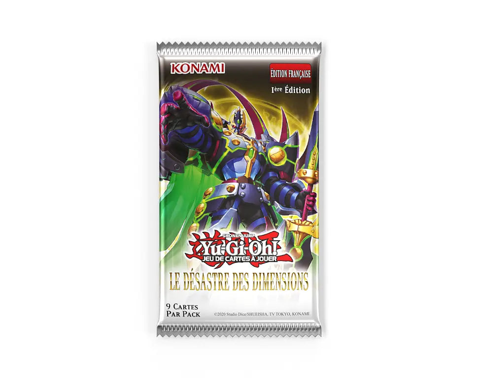 Booster Le Désastre des Dimensions FR - Yu-Gi-Oh JCC