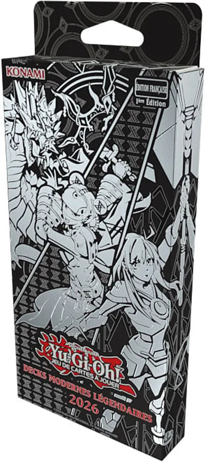 Coffret Decks Modernres Légendaire 2026 (3 Decks) FR - Yu-Gi-Oh JCC