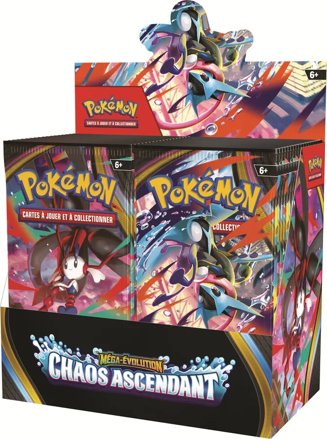 Display ME04 Chaos Ascendant (36 Boosters) FR - Pokémon JCC - Méga Évolution