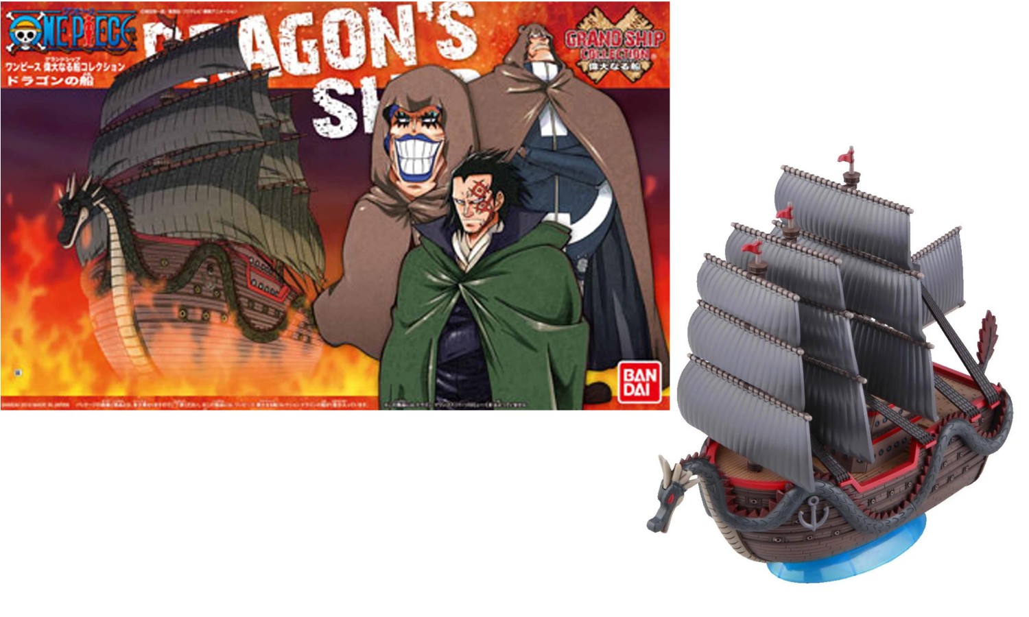 Maquette Monkey D. Dragon - One Piece - Grand Ship Collection