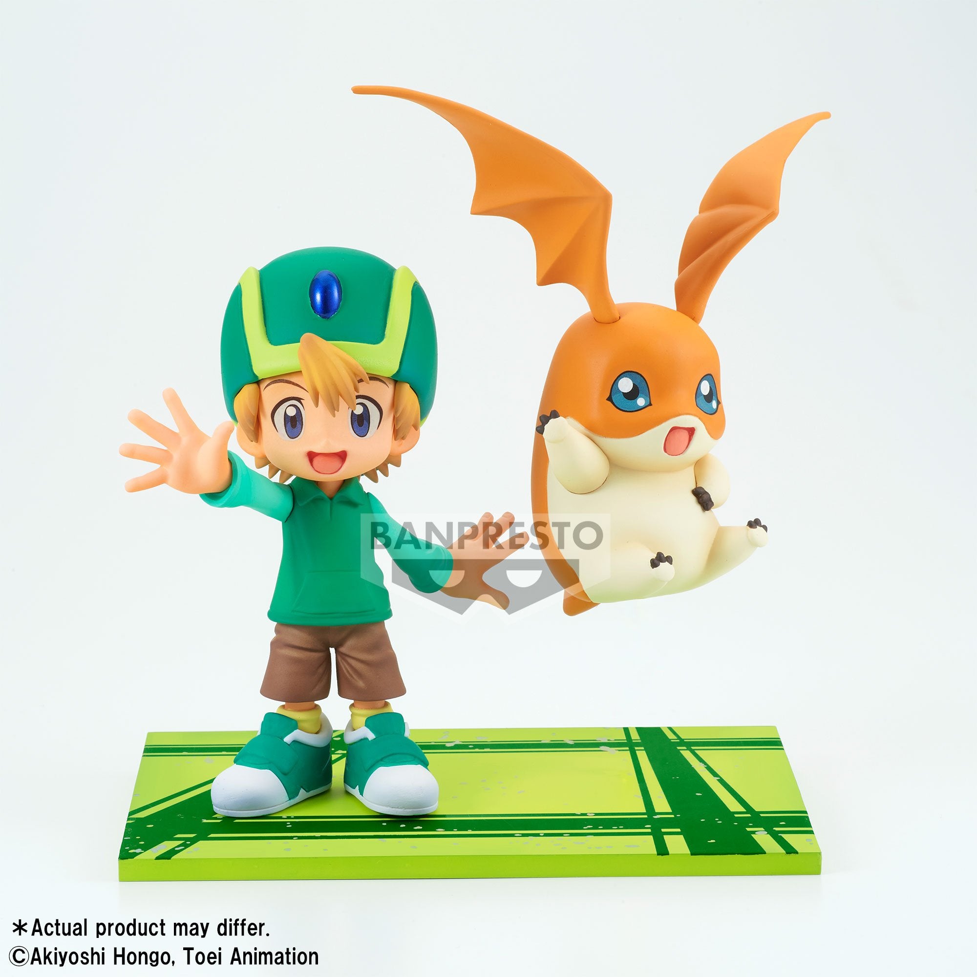 Figurine Takeru & Patamon - Digimon - DXF