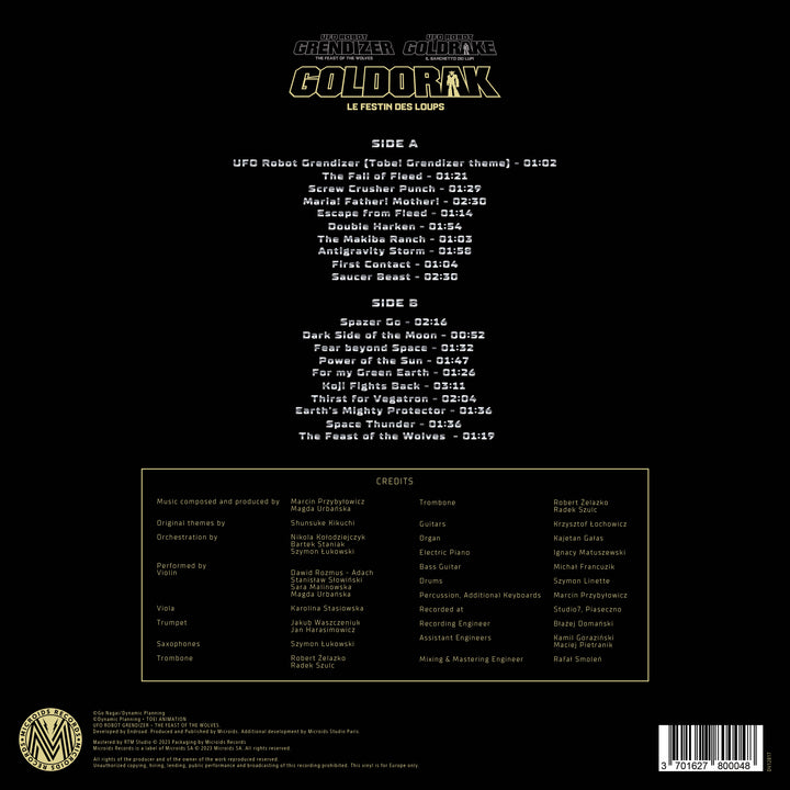 Vinyle Music Original Game Soundtrack Édition limitée - Goldorak