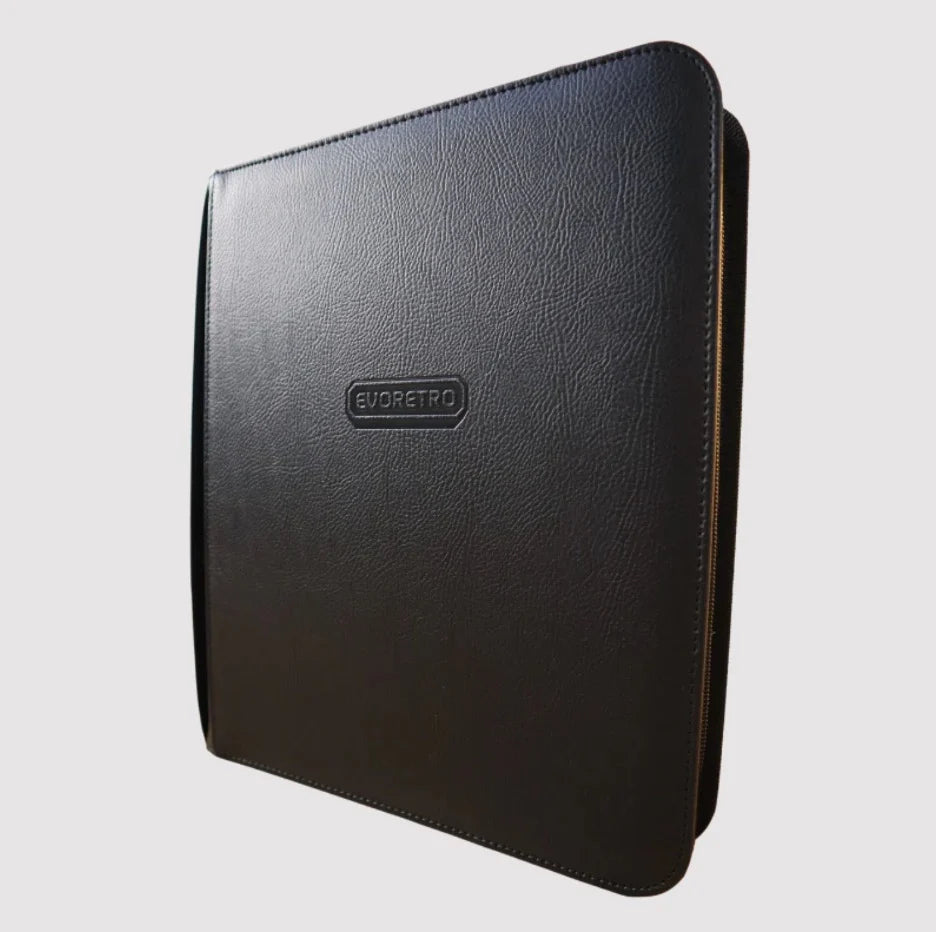 Binder Shield + 96 Topload Cartes Binder Noir - Evoretro