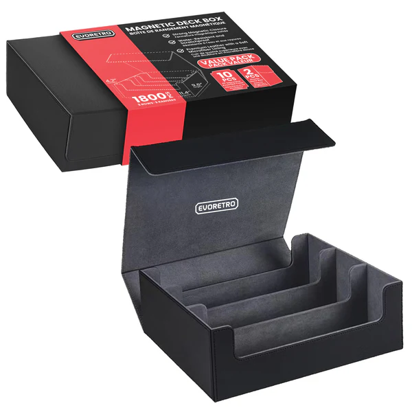 Magnetic card deck Storage holding 1800 Pcs - Evoretro