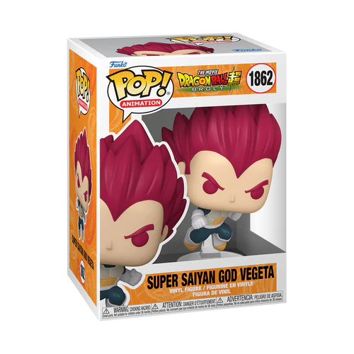 Pop Vegeta Super Saiyan Divin (1862) - Funko Pop! Animation