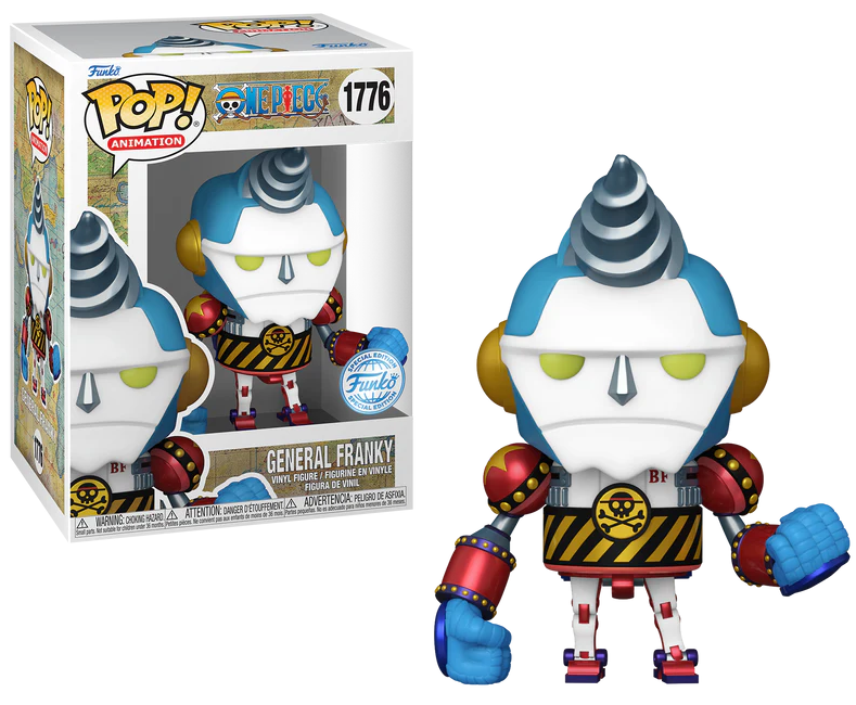 Pop General Franky (1776) Exclusive - One Piece - Funko POP! Animation