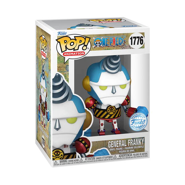 Pop General Franky (1776) Exclusive - One Piece - Funko POP! Animation