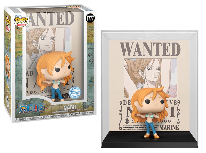 Pop Nami (Wanted) (1777) - One Piece - Funko POP! Game Case