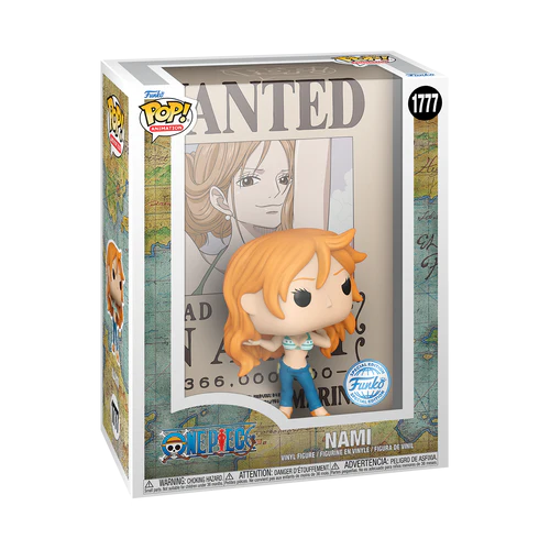 Pop Nami (Wanted) (1777) - One Piece - Funko POP! Game Case