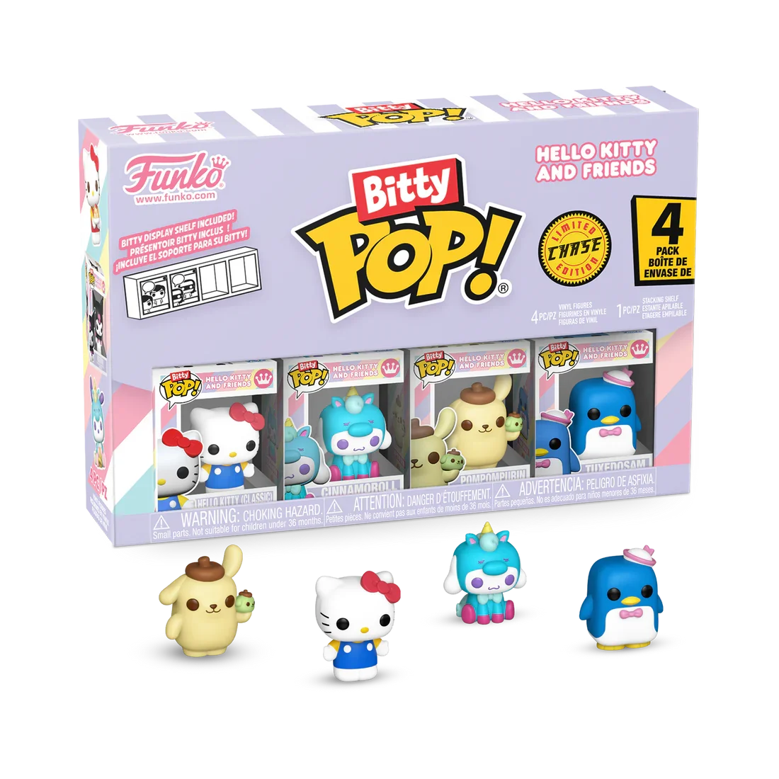 Pack collection Figurines Bitty Pop Series 1,2,3 et 4 - Sanrio Hello Kitty & Friends - Funko POP!