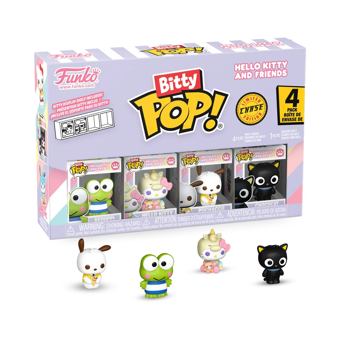 Pack collection Figurines Bitty Pop Series 1,2,3 et 4 - Sanrio Hello Kitty & Friends - Funko POP!