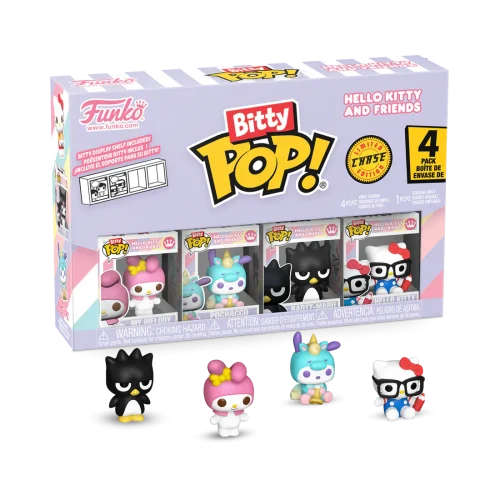 Pack collection Figurines Bitty Pop Series 1,2,3 et 4 - Sanrio Hello Kitty & Friends - Funko POP!