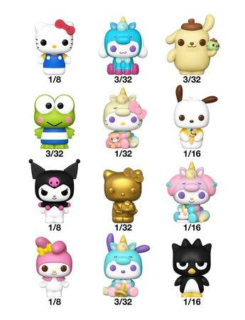 Mystery Bitty Pop Sanrio (Hello Kitty & Friends) - Funko