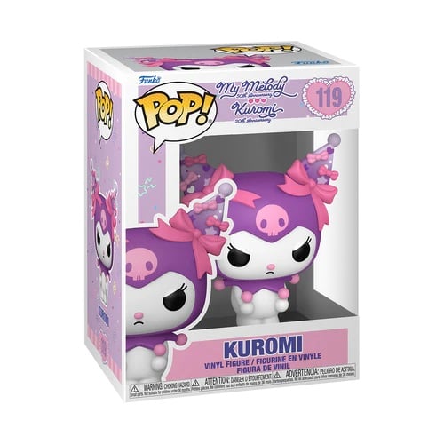 Pop Kuromi Grumpy 20eme anniversaire (119) - Hello Kitty & Friends (Sanrio) - Funko POP!