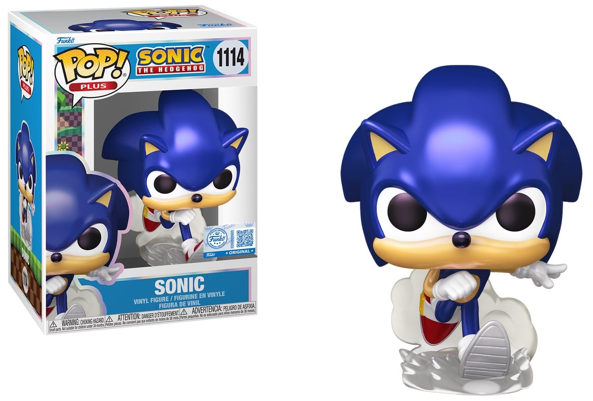 Pop Sonic (1114) - Sonic - Funko POP! Plus