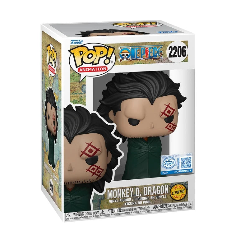 Pop Monkey D. Dragon (2206) - One Piece - Funko POP! Animation