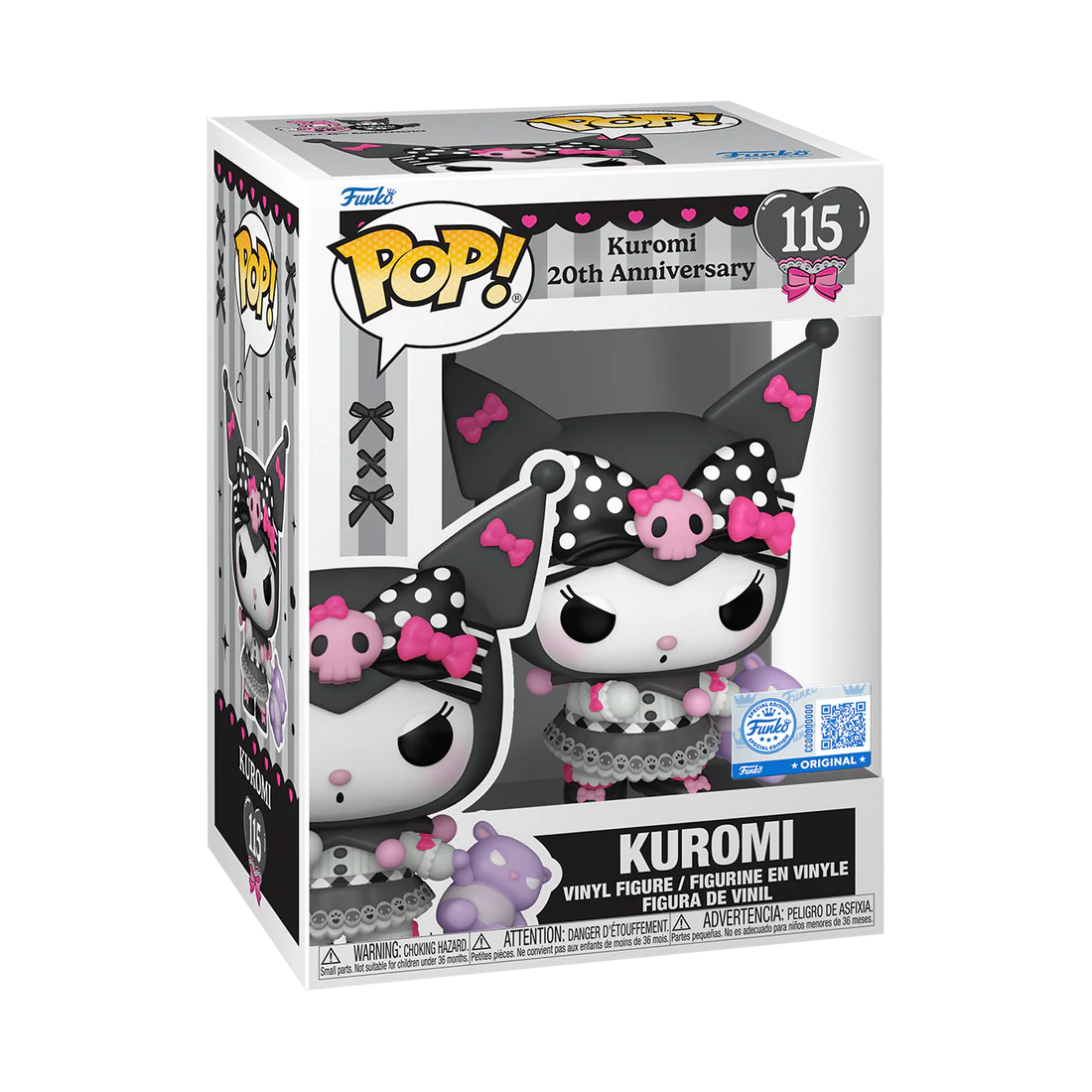 Pop Kuromi avec Jouet (115) - Hello Kity & Friends (Sanrio) - Funko POP!