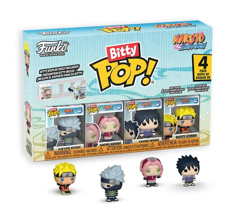 Pack collection Figurines Bitty Pop Series 1,2 et 3 - Naruto Shippuden - Funko POP!