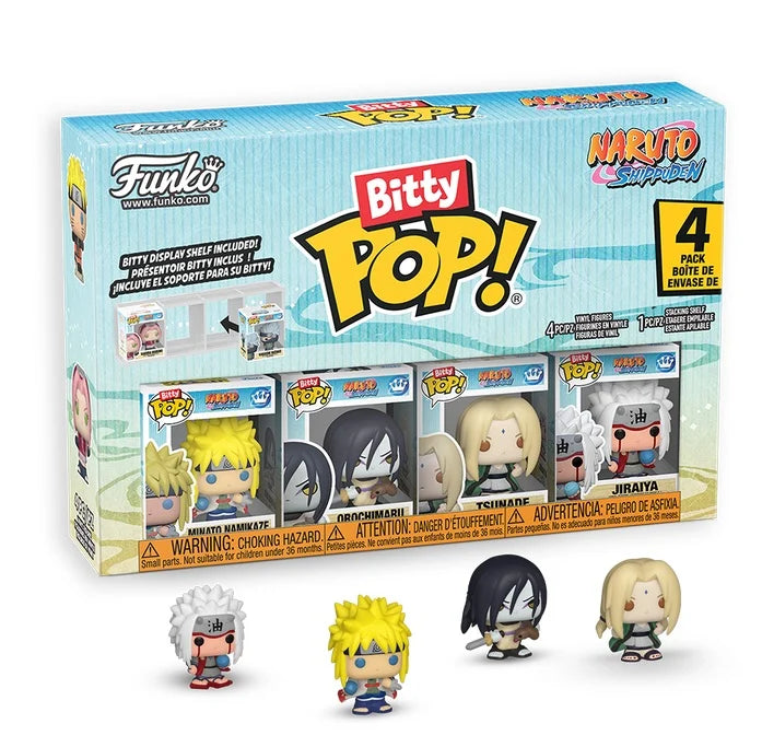 Pack collection Figurines Bitty Pop Series 1,2 et 3 - Naruto Shippuden - Funko POP!