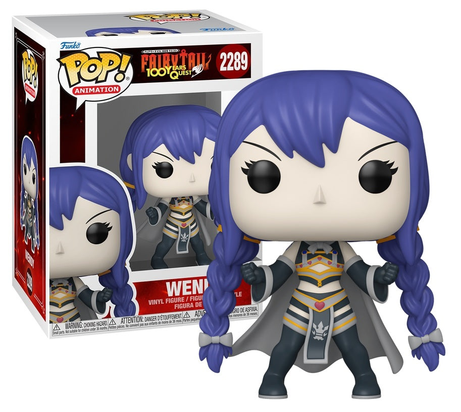 Pop Wendy (2289) - Fairy Tail 100 Year Quest - Funko POP! Games Animation