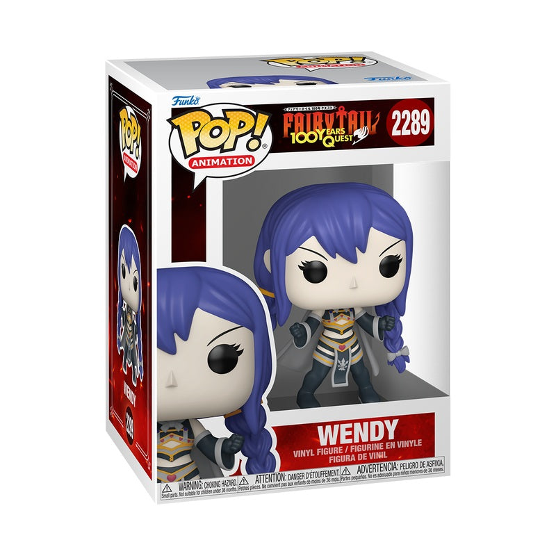 Pop Wendy (2289) - Fairy Tail 100 Year Quest - Funko POP! Games Animation