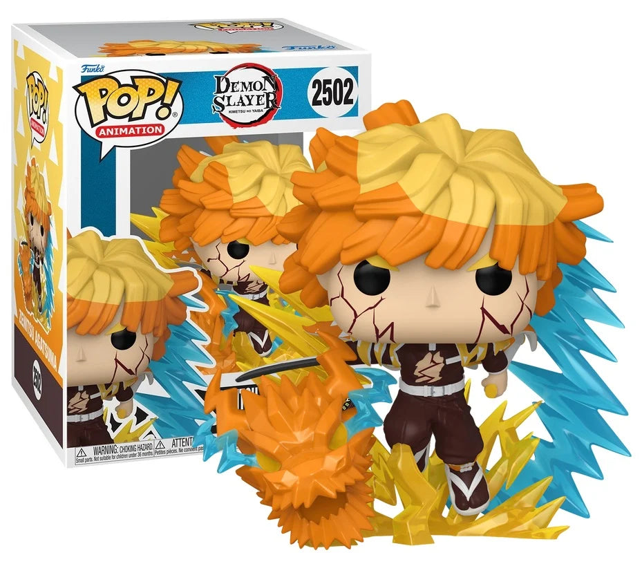 Pop Zenitsu (2502) - Demon Slayer: Kimetsu no Yaiba - Funko POP! Premium