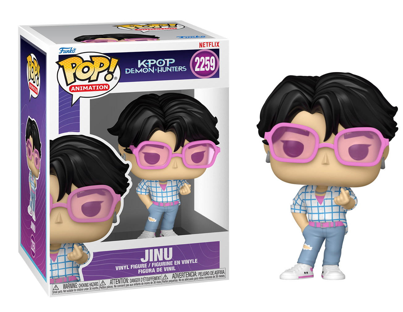 Pop Jinu (2259) - KPop Demon Hunters - POP! Animation