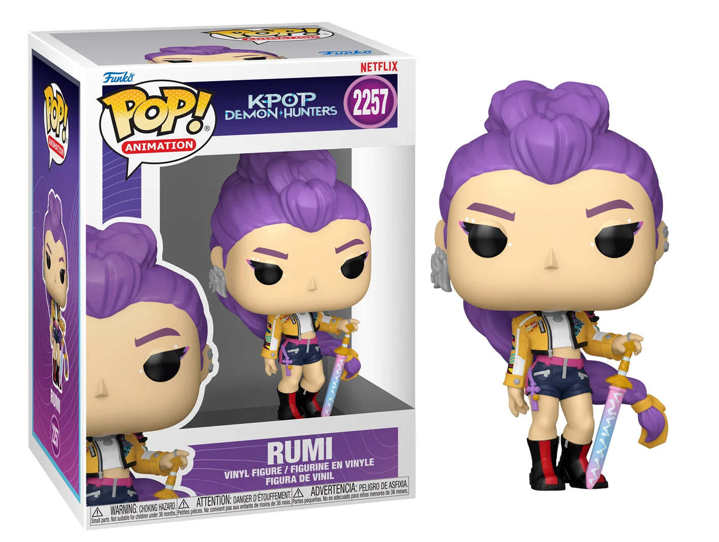 Pop Rumi (2257) - KPop Demon Hunters - Funko POP! Animation