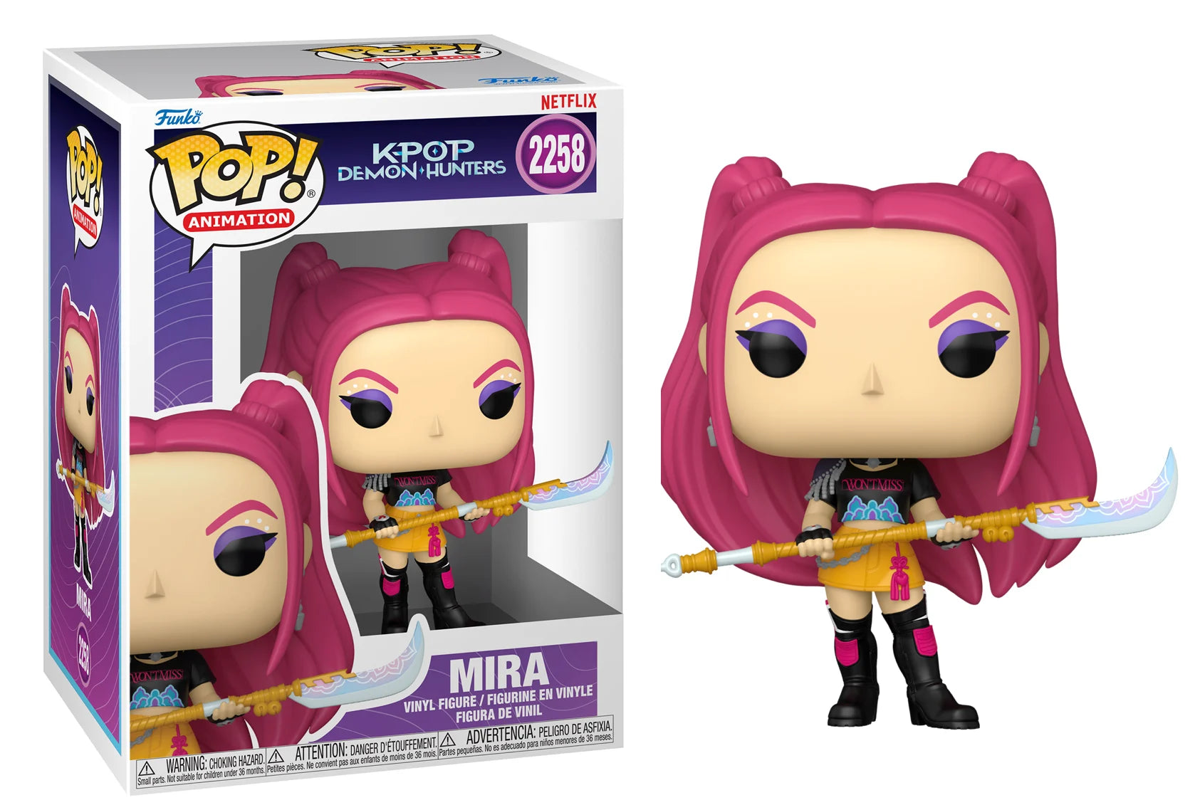 Pop Mira (2258) - KPop Demon Hunters - Funko POP! Animation