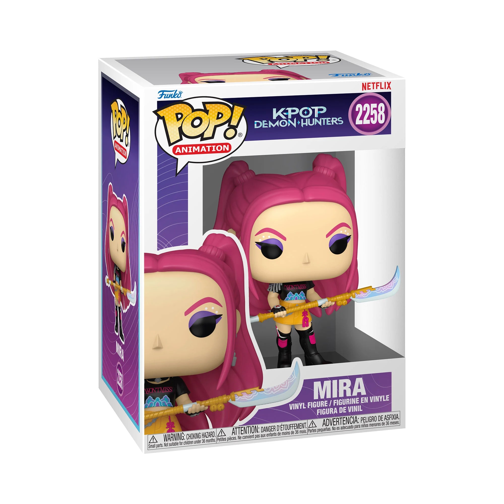 Pop Mira (2258) - KPop Demon Hunters - Funko POP! Animation