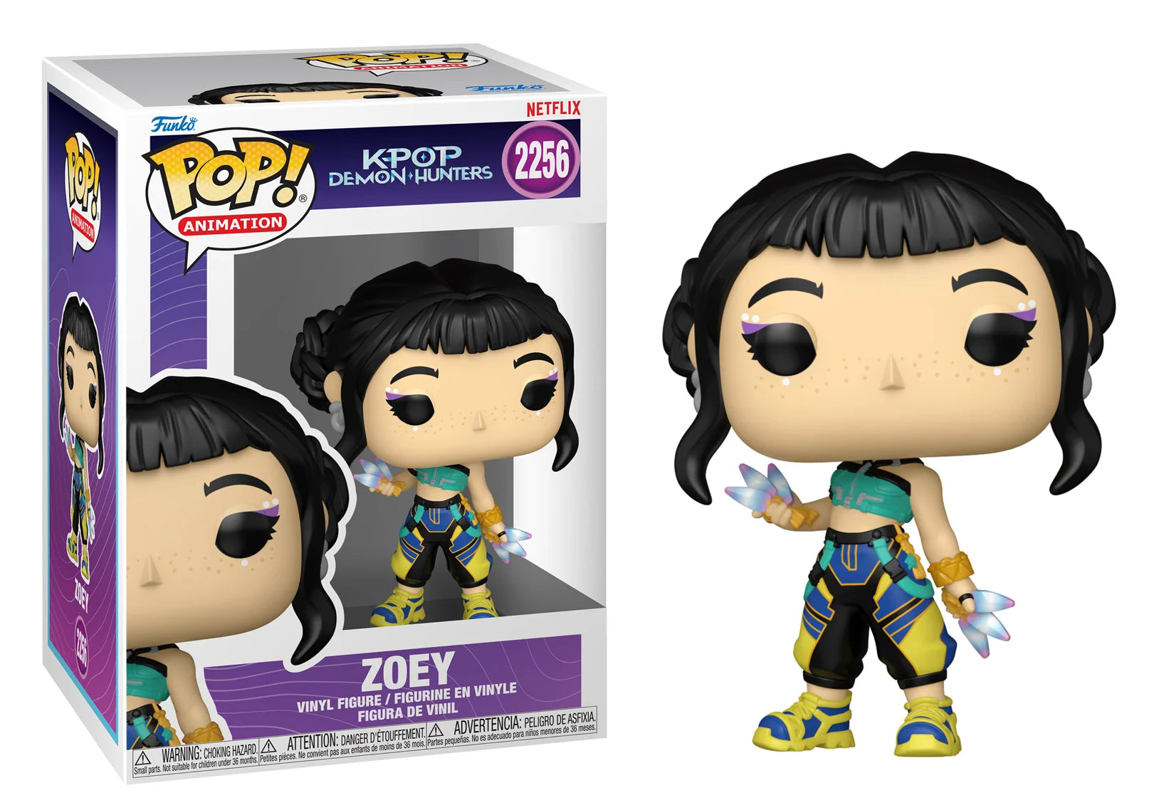 Pop Zoey (2256) - KPop Demon Hunters - Funko POP! Animation