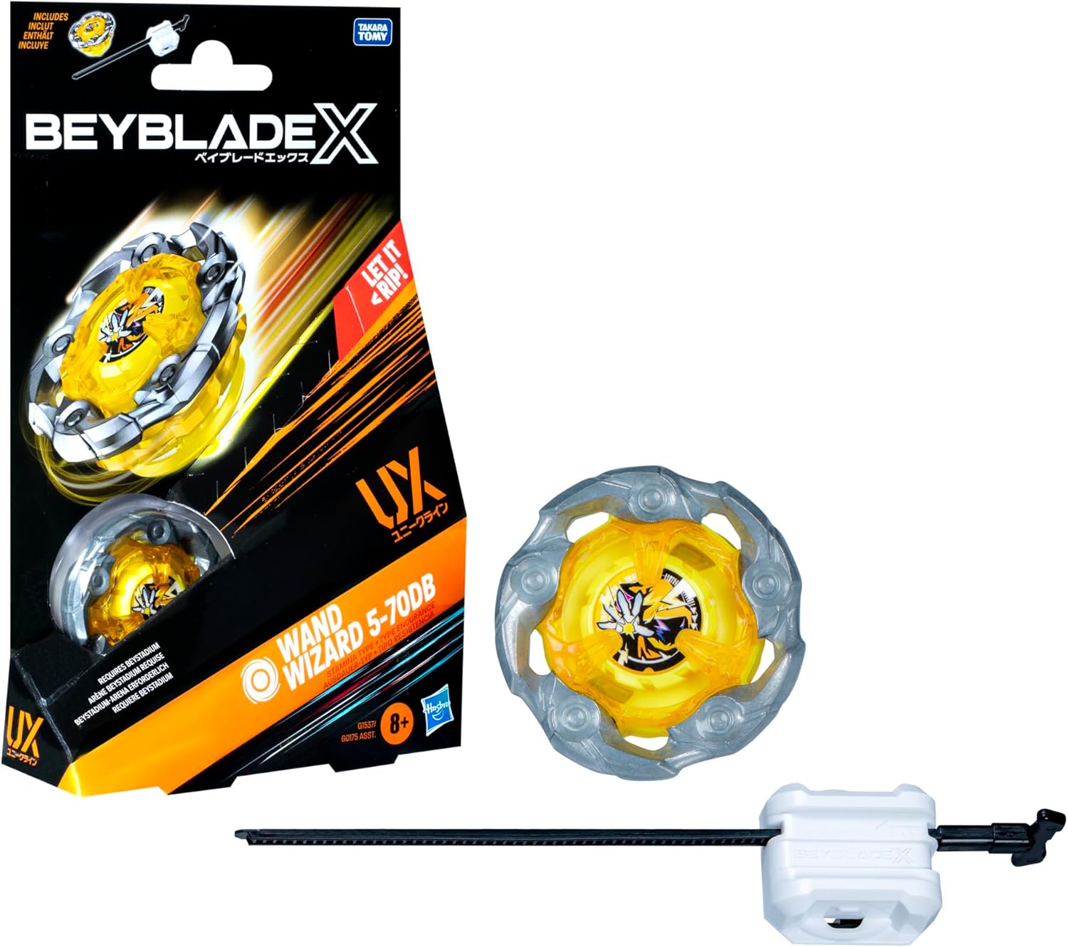 Beyblade Wand Wizard 5-70DB UX Starter Pack - Beyblade X
