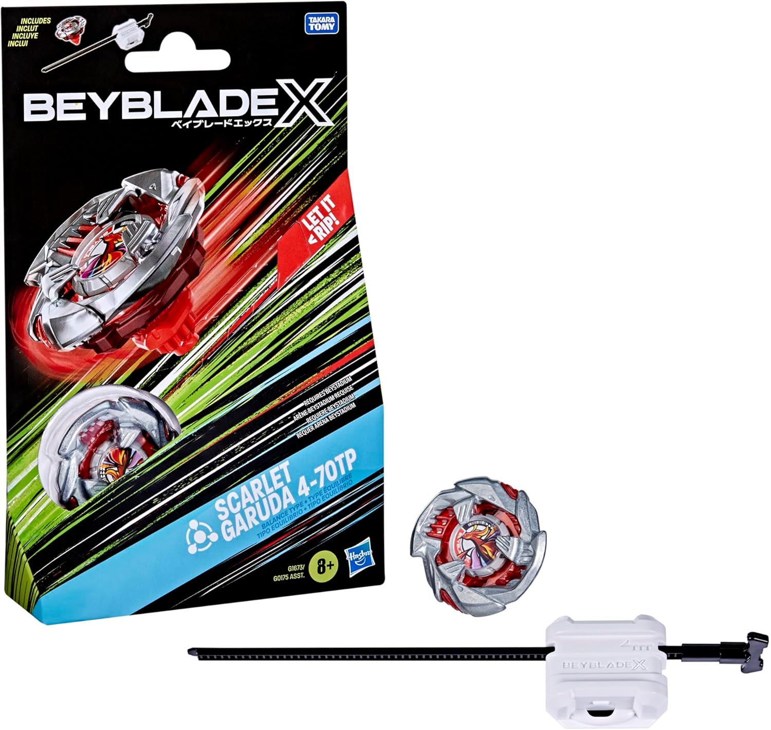 Beyblade Scarlet Garuda 4-70TP Starter Pack - Beyblade X