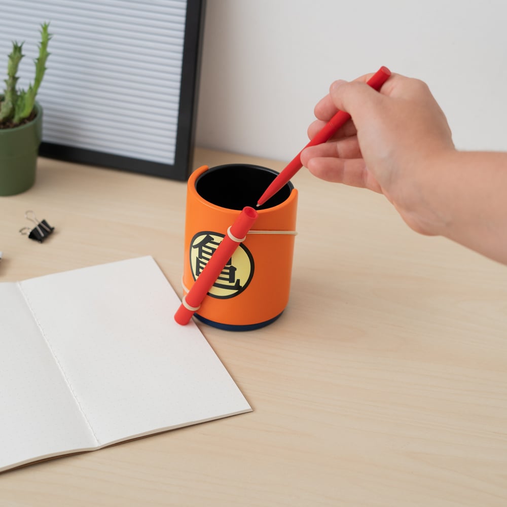 Pot à Crayon avec un Stylo-Bille Goku - Dragon Ball